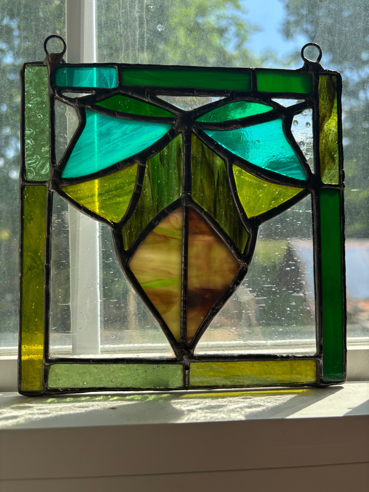 Ivy Leaf suncatcher