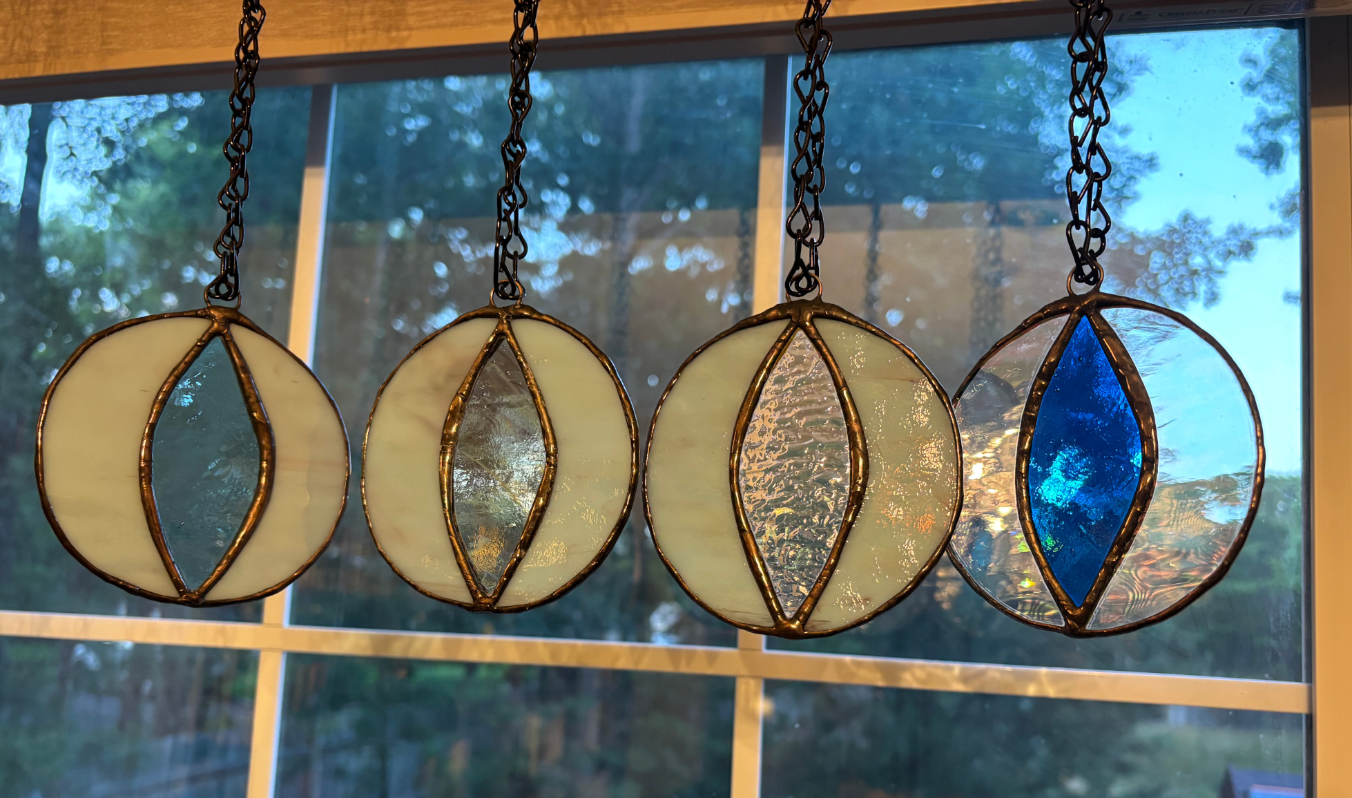 Pearl and Opalescent Dragons' Eyes