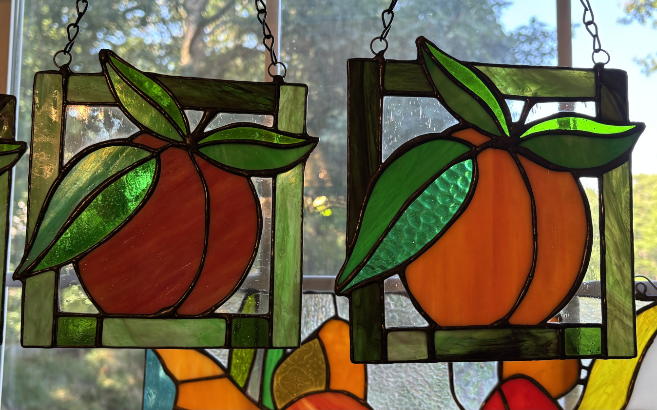 A pair of peaches
